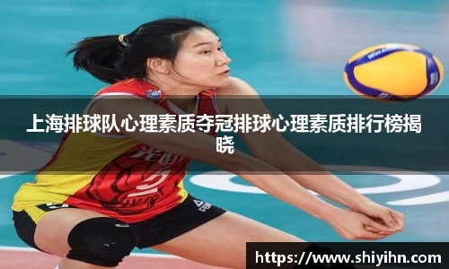 上海排球队心理素质夺冠排球心理素质排行榜揭晓
